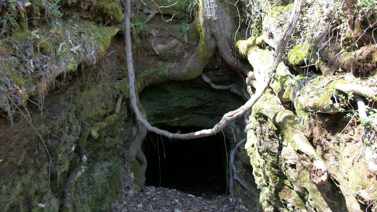 Prospecting a Cave / Tunnel at the Alabama Gold Camp