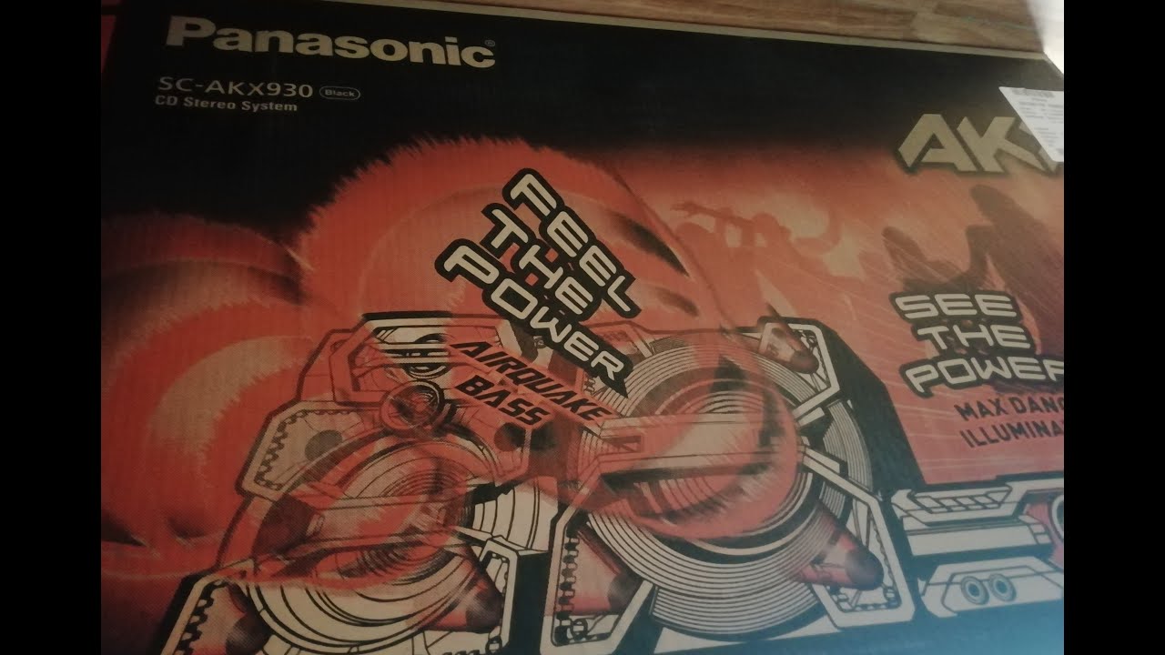 MINICOMPONENTE SC - AKX 930 PANASONIC - AL FIN EN MIS MANOS :-)