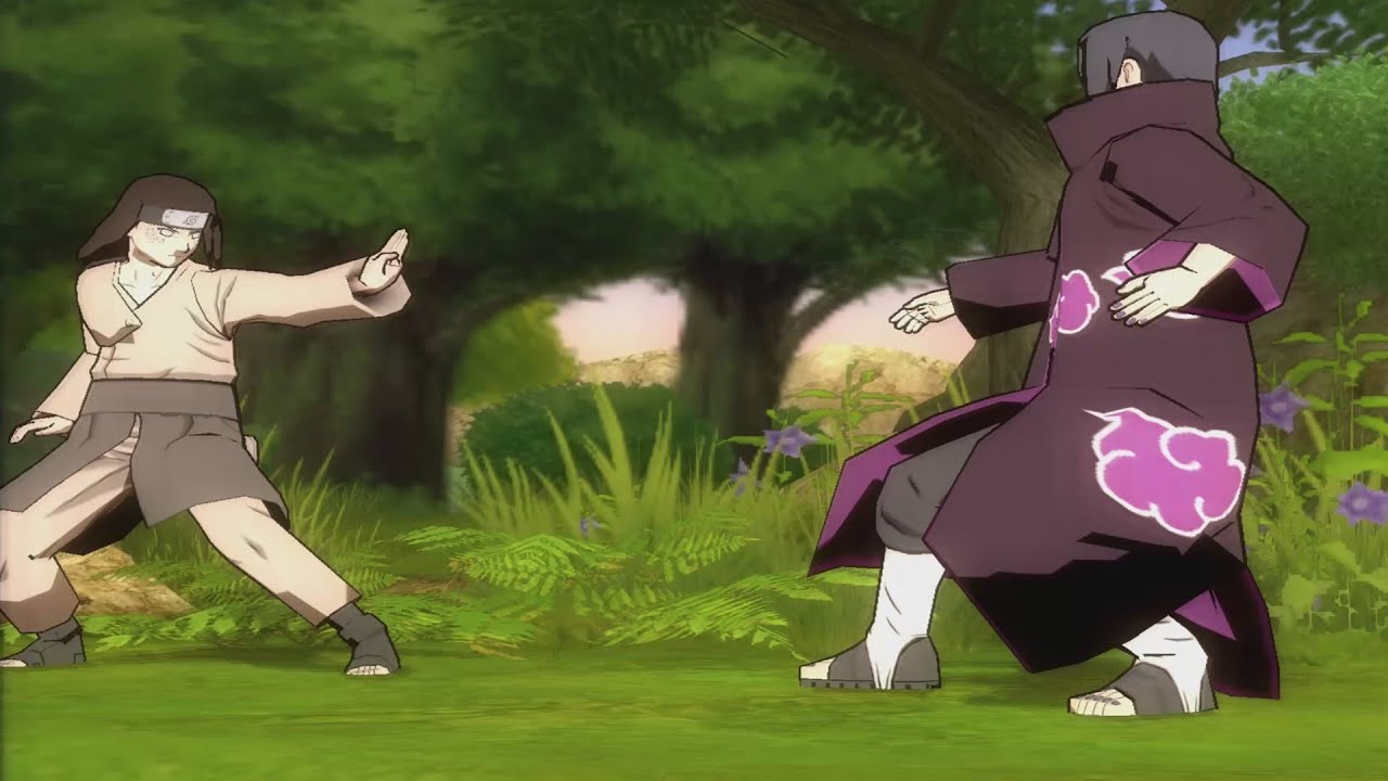 {Neji Vs Itachi} Naruto Shippuden Ultimate Ninja 5
