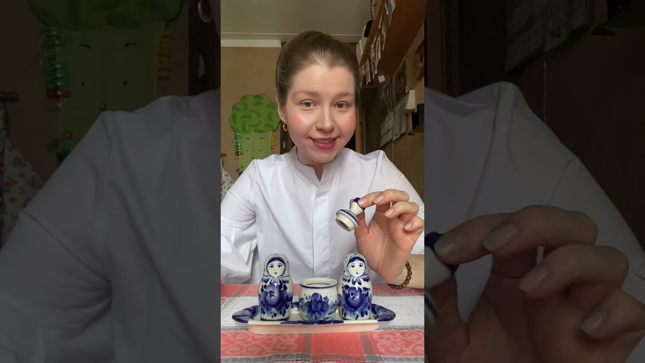 Видео про гжель. Про посуду.