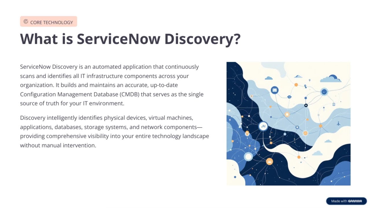 ServiceNow Discovery Unlocking Full IT Infrastructure Visibility #technology #service