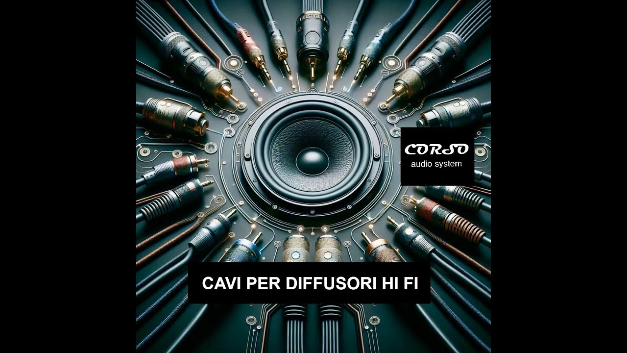 CAVI PER DIFFUSORI HI FI - CORSO AUDIO SYSTEM