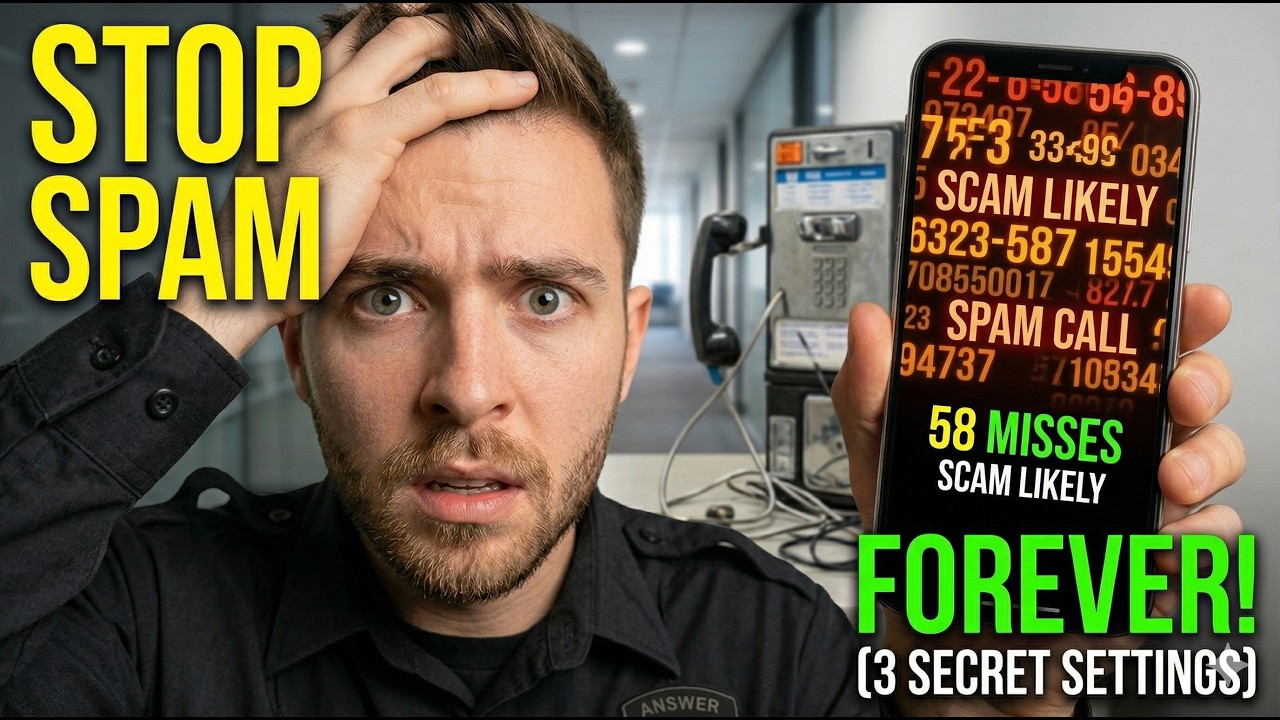How to Stop Spam Calls Permanently (3 Secret Settings)