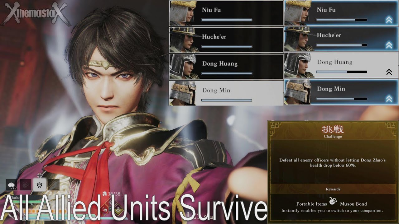 Dynasty Warriors: Origins | Visions of Four Heroes - Luoyang Musou Bond Challenge/All Units Survive