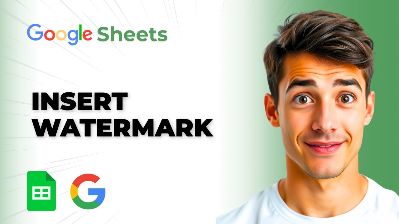 How To Add Watermark In Google Sheets (Insert Logo Image) (Easiest Way) (2026 Guide)