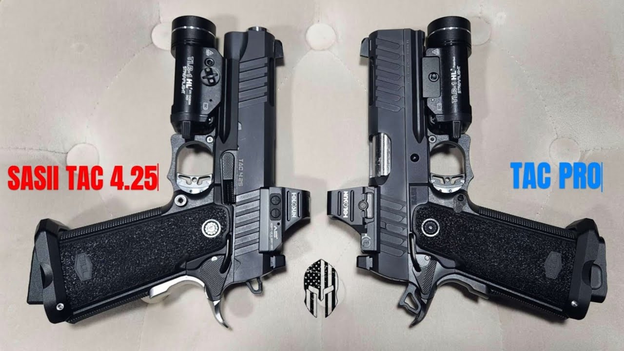 👊👊👊#DoubleTrouble: BUL Armory SAS II TAC 4.25 vs BUL Armory TAC PRO #viralvideo #trending #bularmory