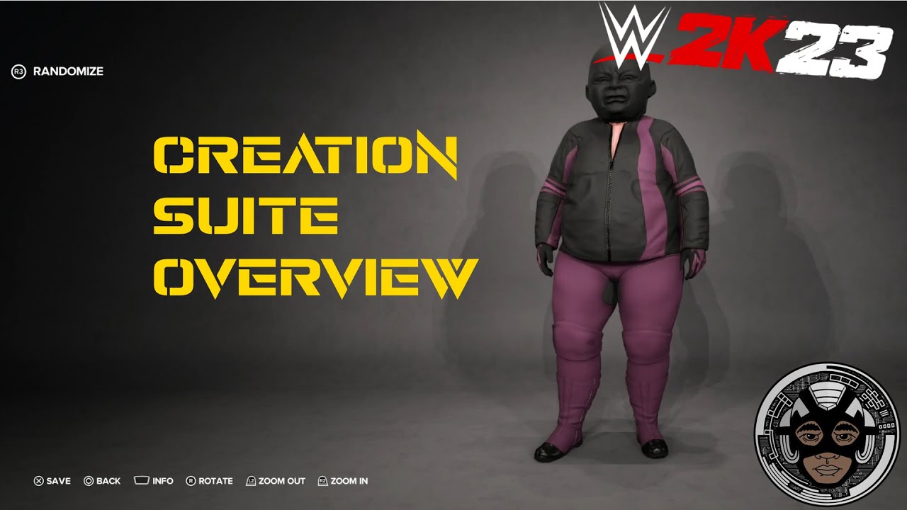 WWE 2k23 Creation Suite Overview (Create a Wrestler and Create a Championship)
