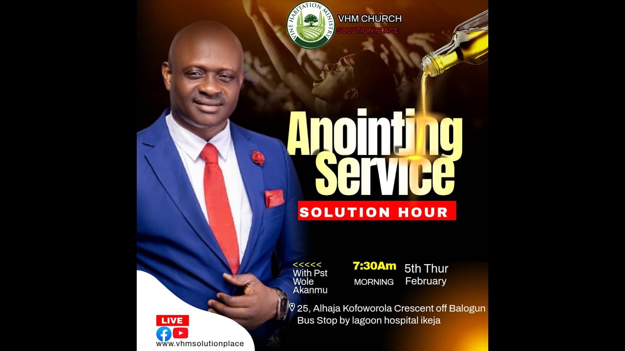 THANKSGIVING SERVICE//SACRIFICE OF THANKSGIVING//VHM//PST WOLE AKANMU
