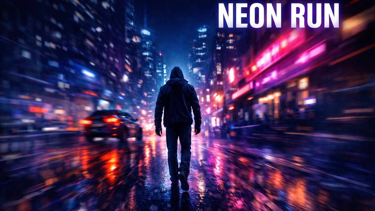 NEON RUN | High Energy Cinematic Trap Beat | Violin Instrumental