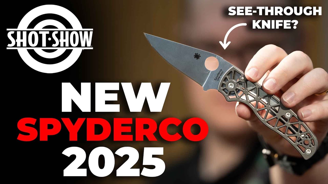 New Spyderco Knives of 2025 | SHOT Show