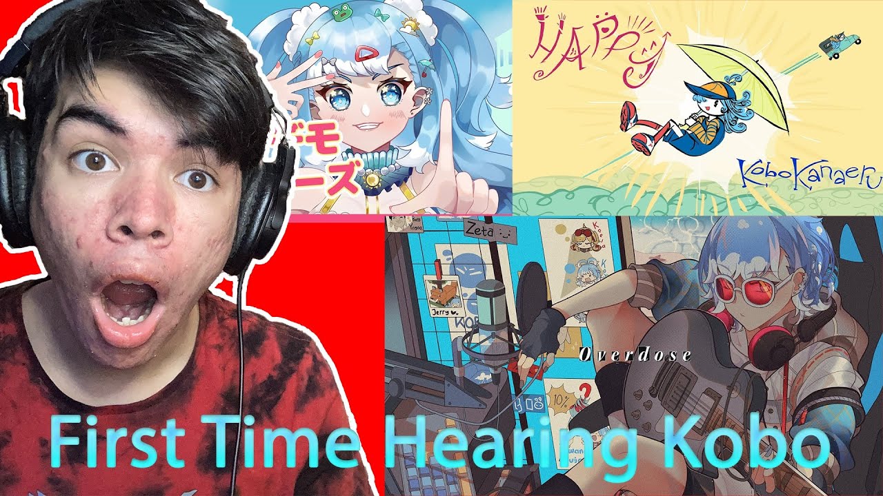 First Time Hearing Kobo Covers New Hololive Fan Reacts to Kobo Music