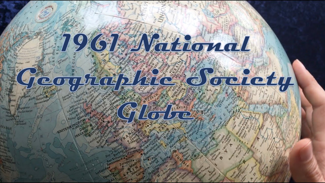 1961 Globe🌎 [ASMR] Whispered Geography