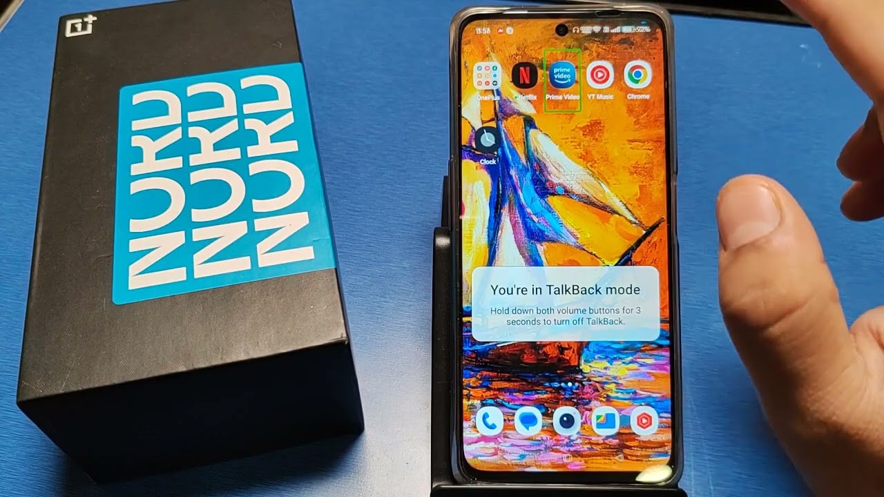 How to off TalkBack oneplus nord ce 3 5G, oneplus ka 5G TalkBack disable