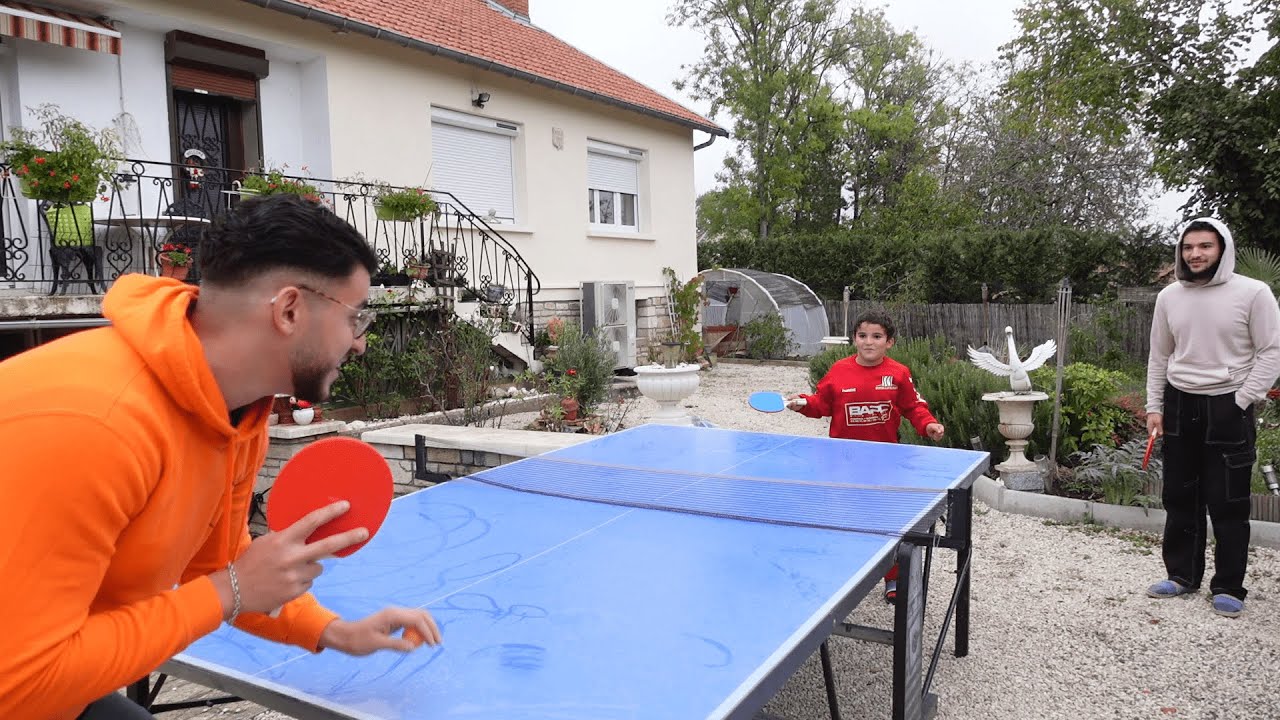 Nadim, Zizou, Rémi et Demonexion s'affronte au PING-PONG ! Le perdant masse les pieds de Nadim.. 🤮