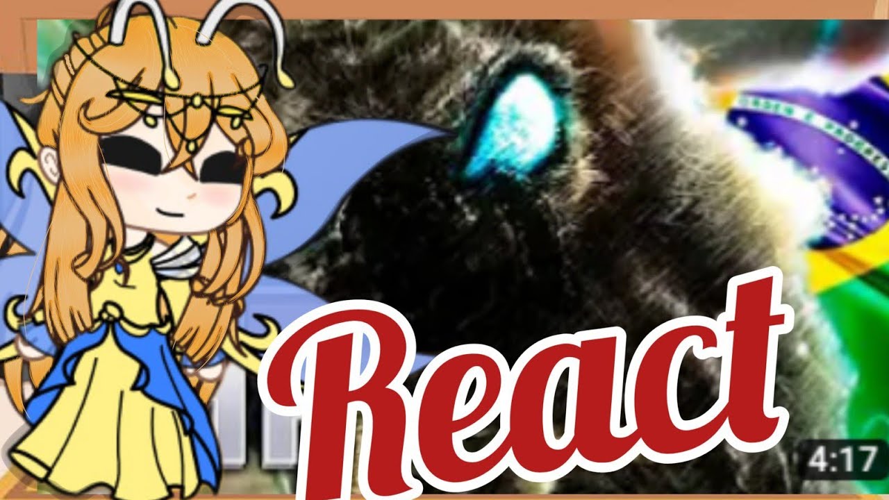 KAIJUS DO MONSTERVERSE REACT (reagindo) Rap da Mothra (Monsterverse) - A RAINHA DOS MONSTROS (GACHA)