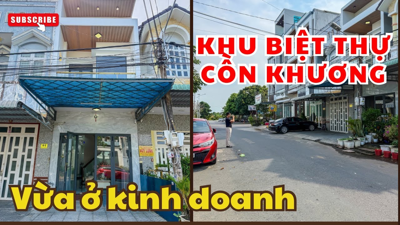 #462 Nhà bán trong khu biệt thự Cồn Khương, vừa ở vừa kinh doanh | Duy Tiên Nhà Đất Cần Thơ 