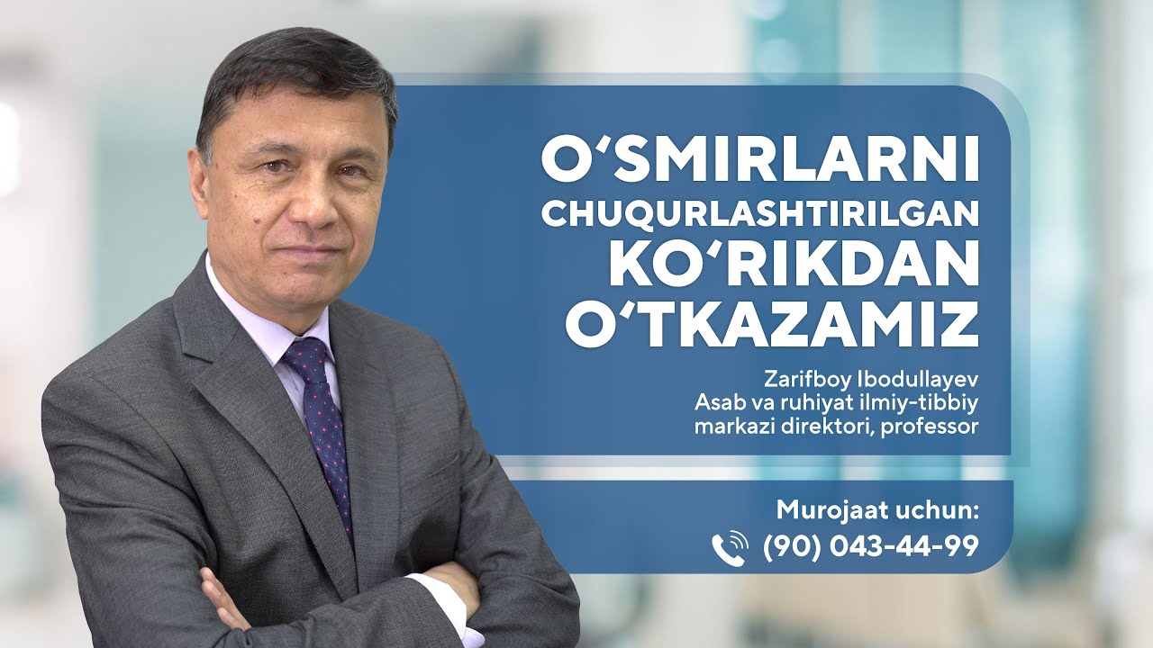 O‘smirlar uchun neyropsixologik monitoring dasturi