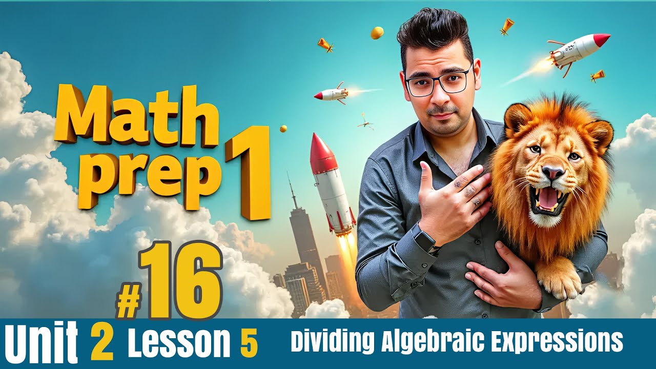 Math |Unit 2 Lesson 4 |Dividing Algebraic Expressions |  #prep1math