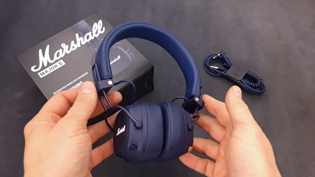 Marshall MAJOR V Midnight blue - короткий огляд
