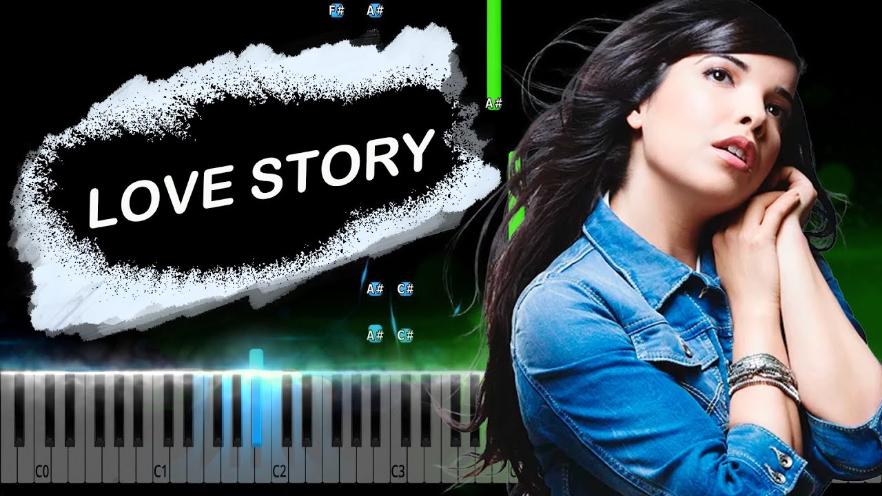 Indila - Love Story Piano Tutorial