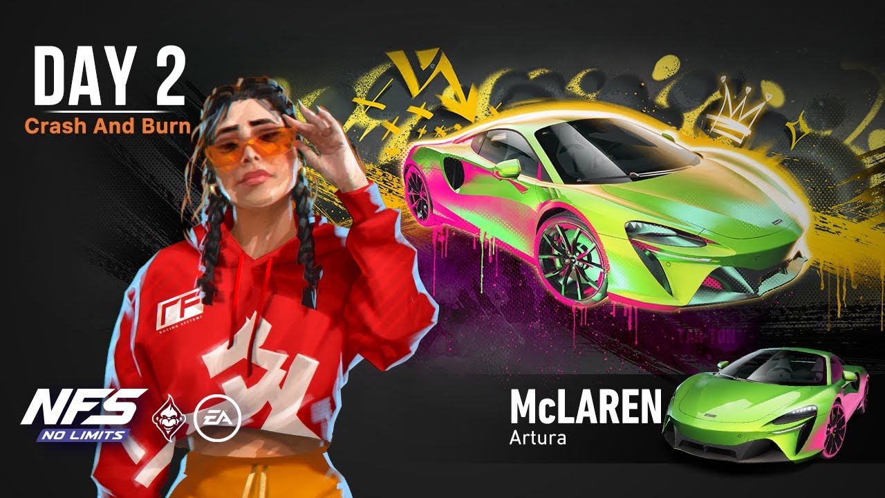 Need For Speed: No Limits | McLaren Artura (Gatecrasher - Day 2 | Crash And Burn)