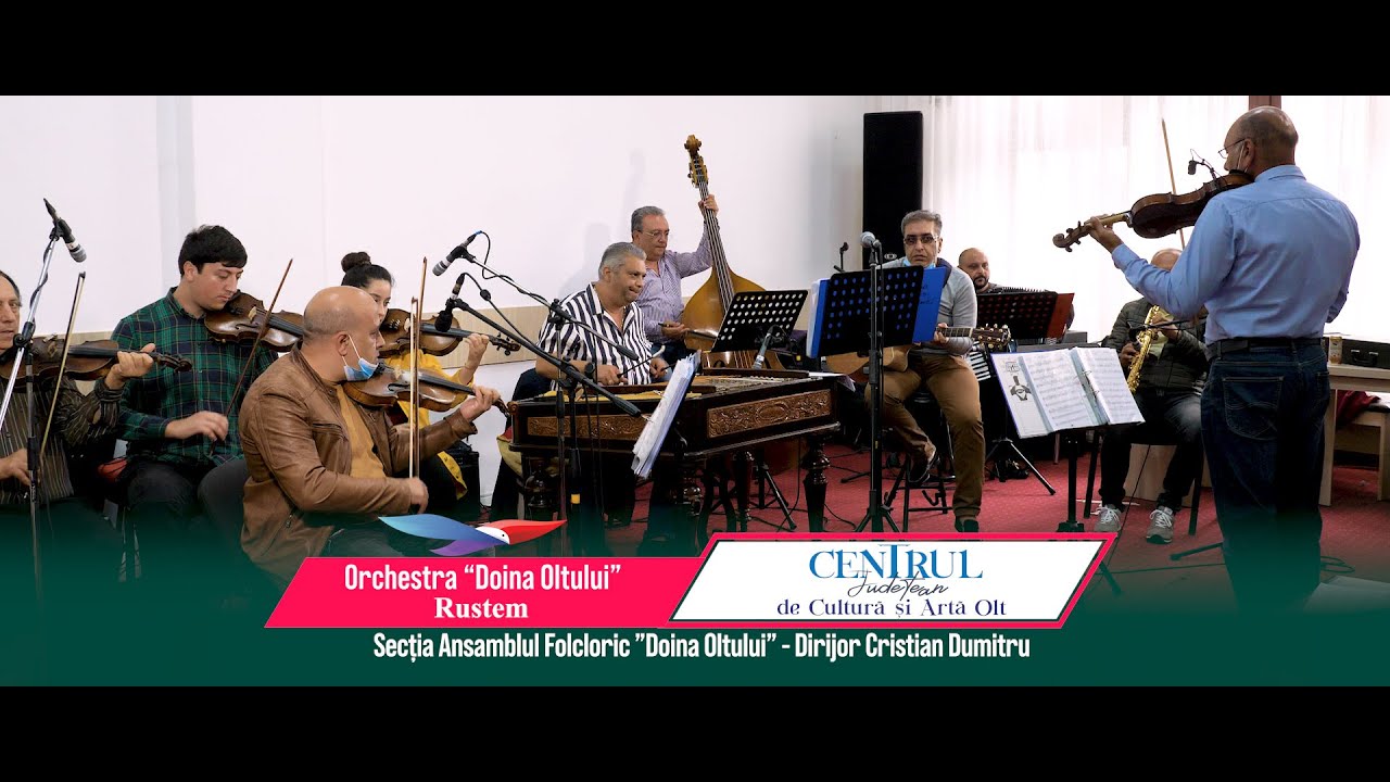 Orchestra Ansamblului Folcloric ”Doina Oltului” - Rustem (Repetiție)