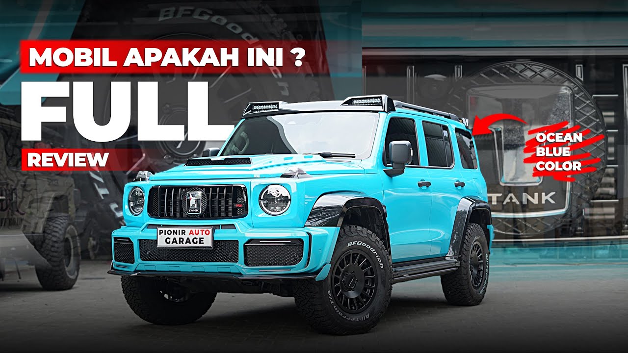 Mobil baru masuk ke Indonesia kok udah bisa modifikasi? Body kit Brabus GWM Tank 300!