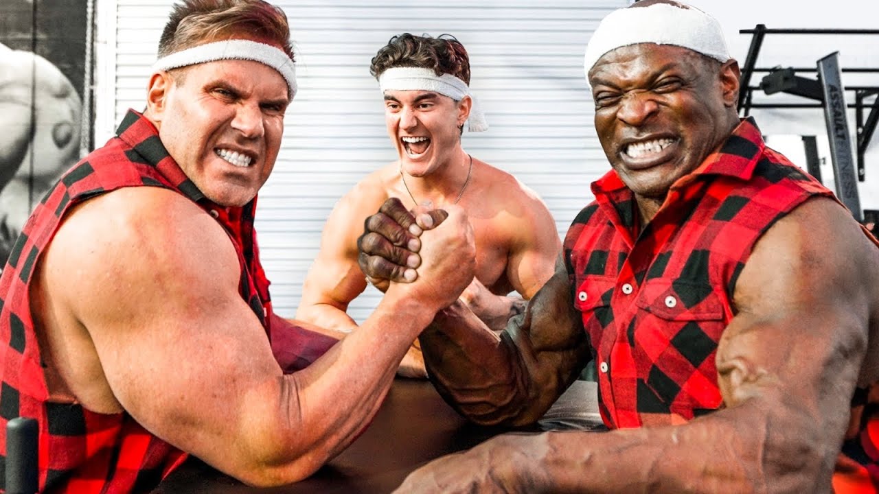 Training W/ Ronnie Coleman & Jay Cutler