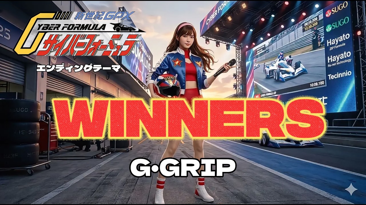 【AI Cover】Winners / G・GRIP（新世紀GPXサイバーフォーミュラ）- Modern Anime Remake | Ani Son RememberAI