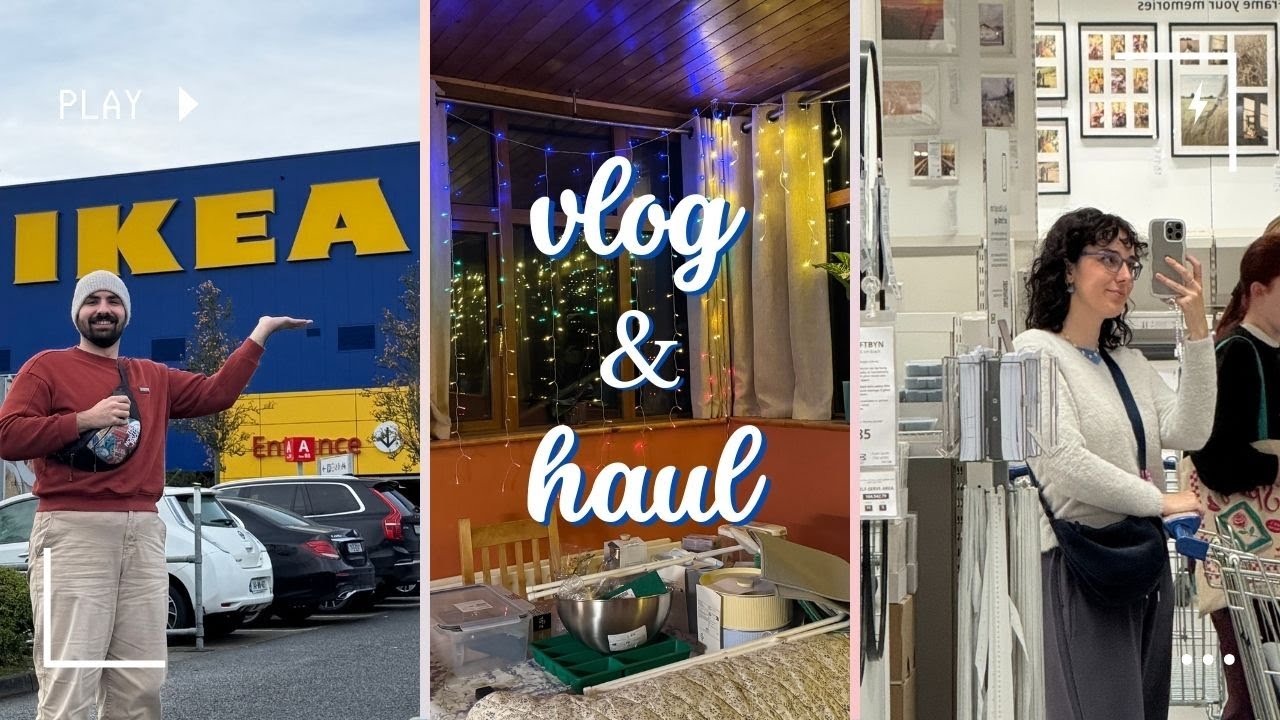 una giornata con noi all'IKEA di Dublino // VLOG + HAUL acquisti per la casa 🛍️