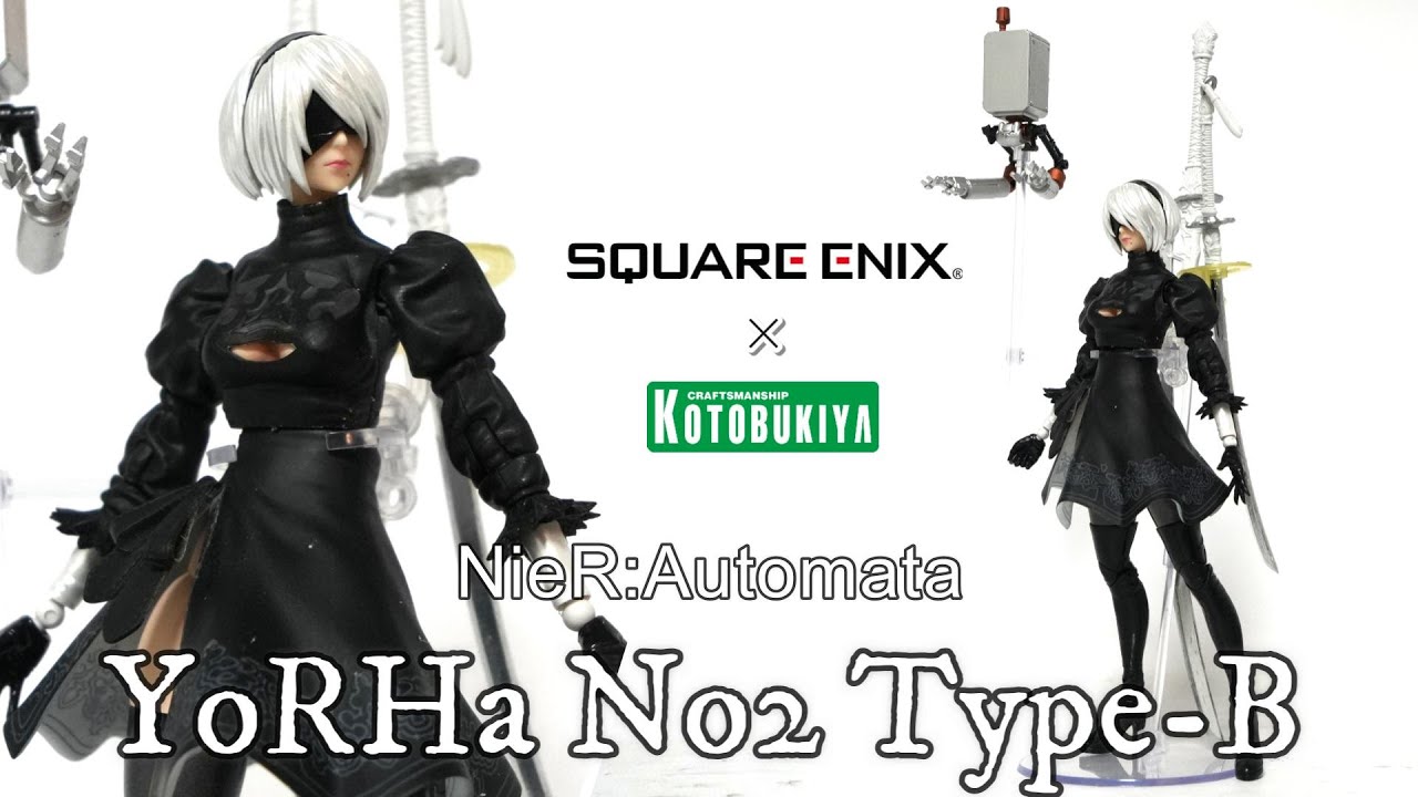 【NieR:Automata】MOD界の女王！ヨルハ二号B型がKOTOBUKIYAから出たので作ってみた【スクエニ × ブキヤ】