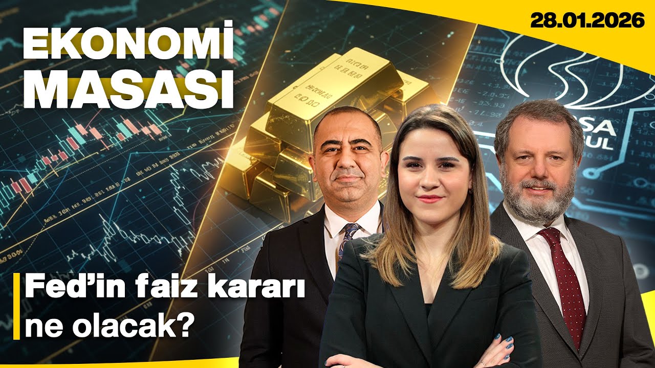 Dikkatler Yılın İlk Toplantısında! Fed’in Faiz Kararı Ne Olacak? | Ekonomi Masası | 28 OCAK