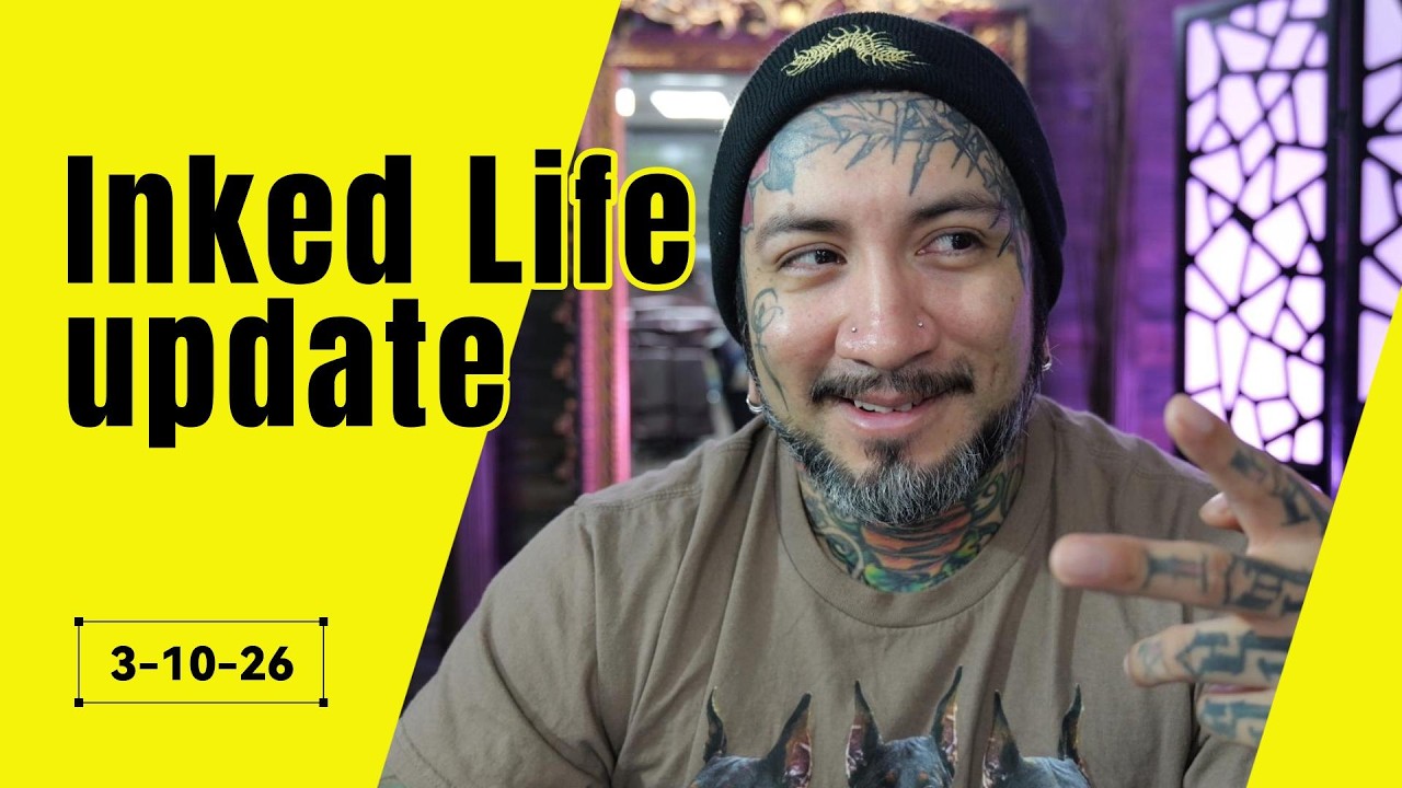 Inked Life update, Cruz Foster part 4