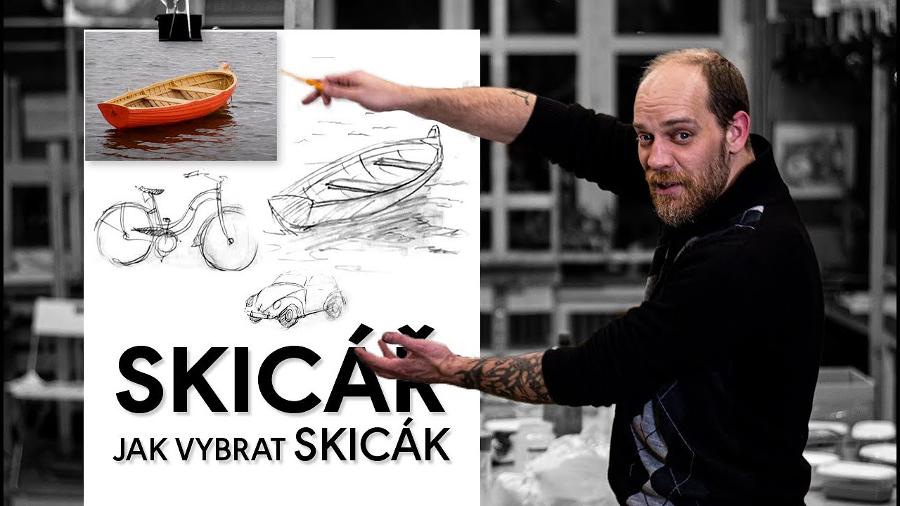 SKICÁŘ: Jak nakreslit ...  cokoliv. Návod na skicování, kreslení, malování a skicáky