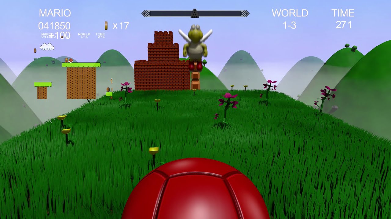 Super Mario Bros 1 (First Person) Level 1-3