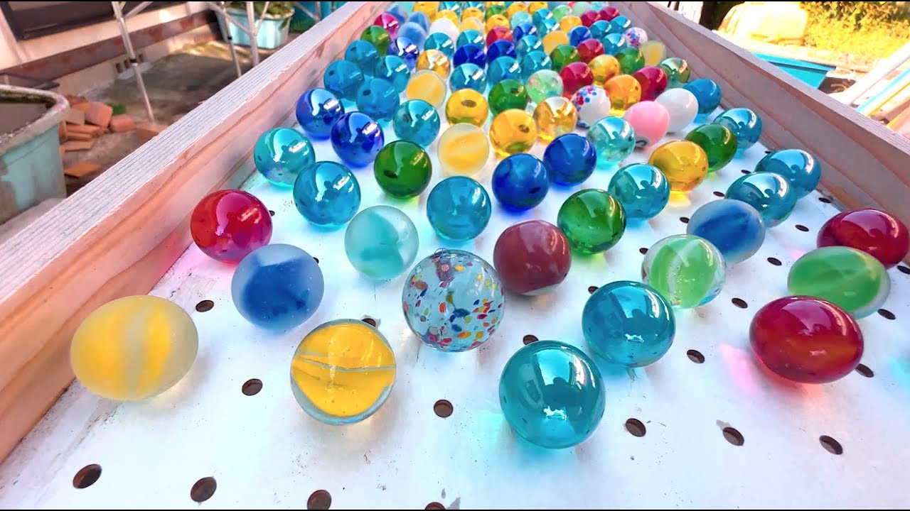 Somen Kunekune ☆ 10 types of water slides! The sound of water and ASMR #2