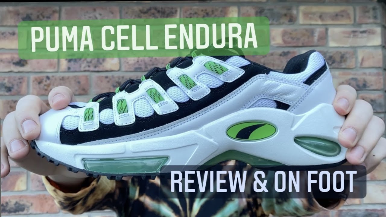A TOP DAD SHOE? // PUMA CELL ENDURA - WHITE & GREEN
