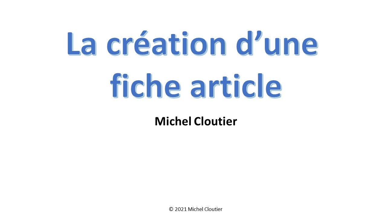 Création d'une fiche article dans SAP (ERP)
