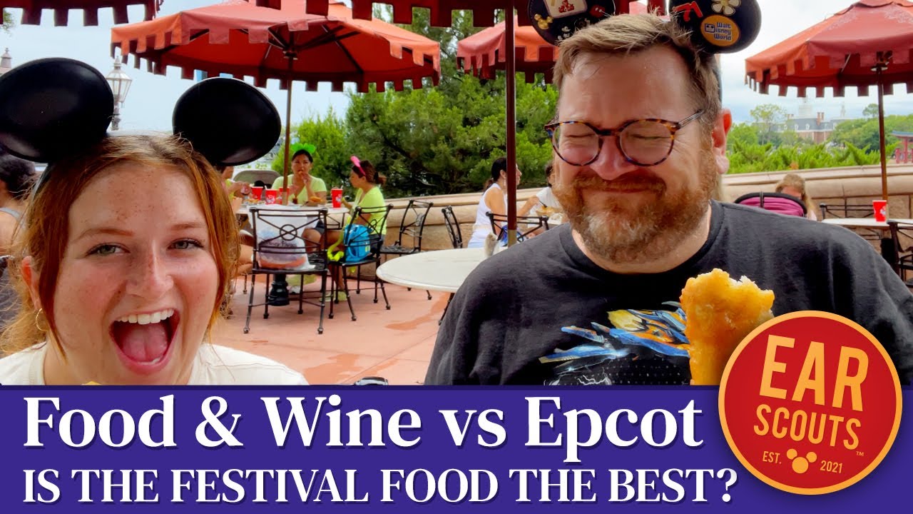 Epcot Food Challenge! Is the 2022 Epcot Food & Wine Festival Better than Year-Round Epcot Eats?