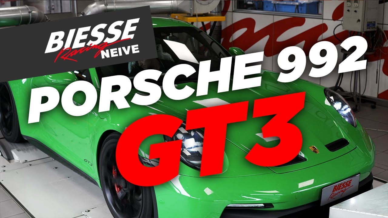 Porsche 992 GT3 Full Exhaust RAW SOUND By Biesse Racing NEIVE