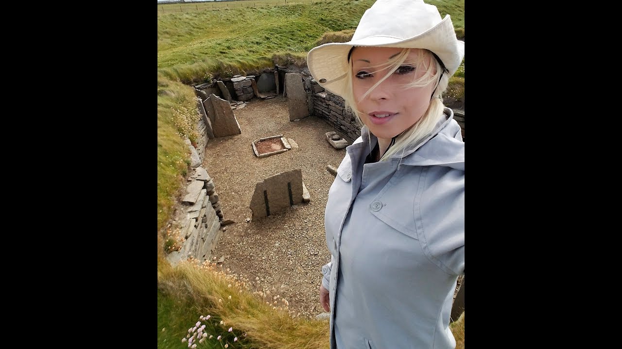 Ancient Knap of Howar megaliths on the island of Papa Westray Orkney, Scotland Jj Ainsworth