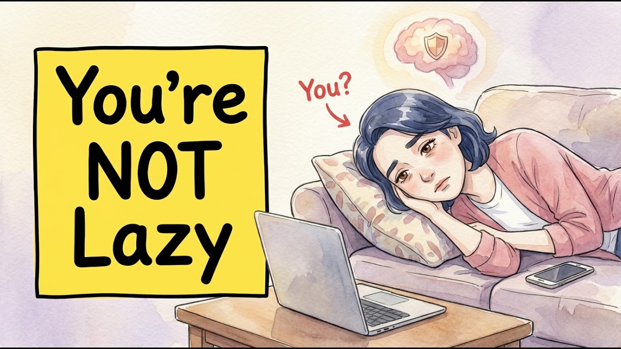You Are NOT Lazy — Your Brain Is Protecting You (Psychology Explains Why)