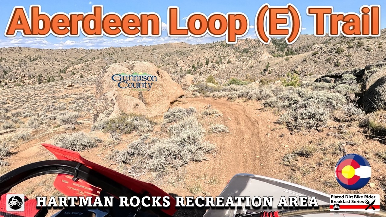 Aberdeen Loop (E) Trail I Hartman Rocks Recreation Area I Gunnison, Colorado