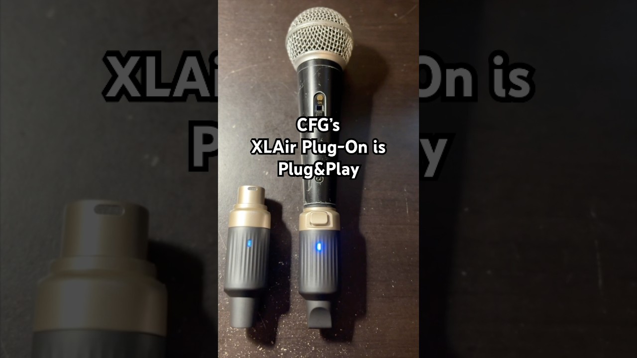 @CableFreeGuitar&rsquo;s XLaiR Mic System is Plug&Play #CFG #gearreview #microphone