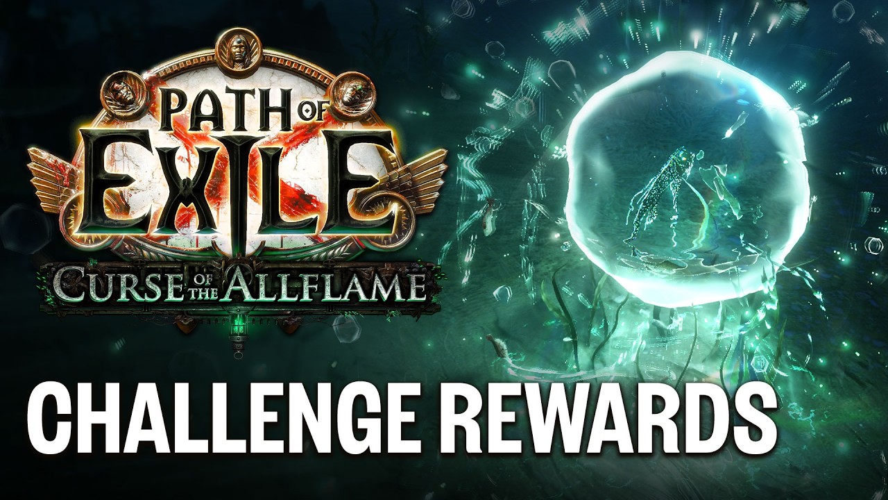Path of Exile 1: Curse of the Allflame Challenge Rewards