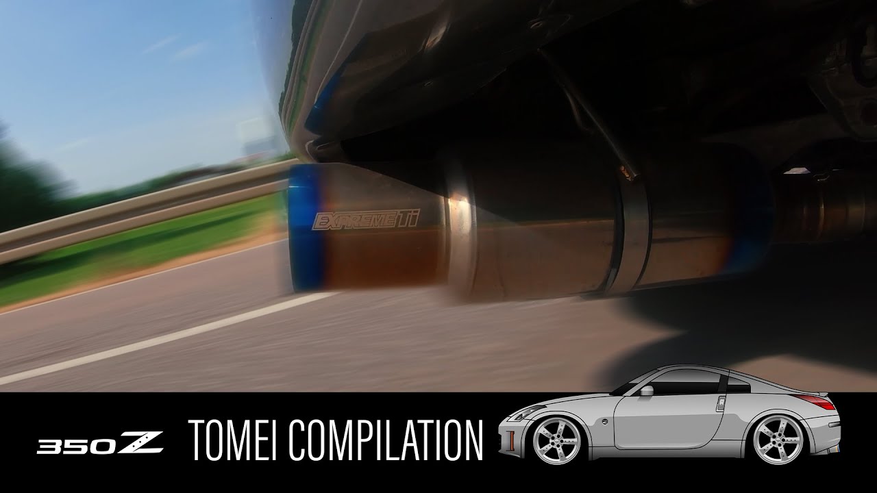 Nissan 350z TOMEI Expreme Ti Exhaust: Cold Start, Revs, Acceleration