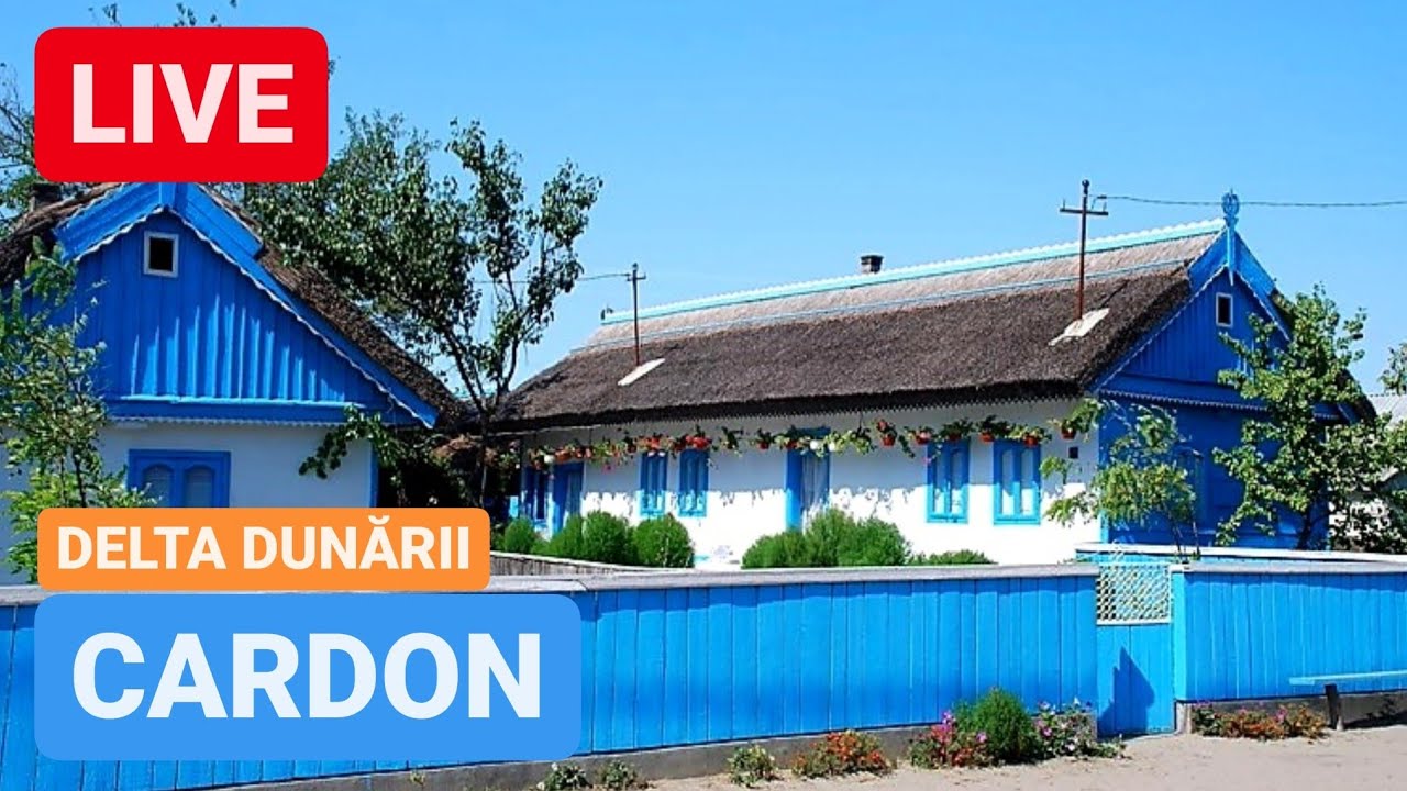 🔴 LIVE din CARDON - DELTA DUNĂRII | Canalul spre SULINA