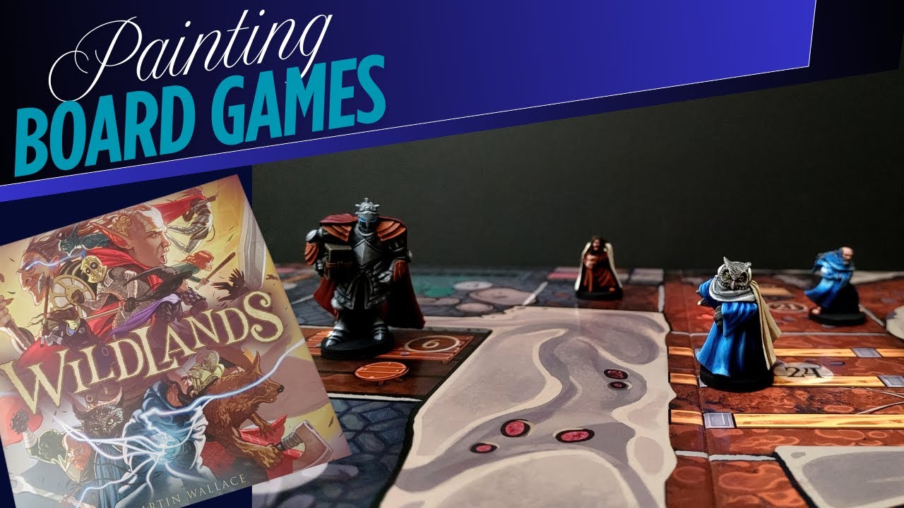 Shooter Paints Board Games - Wildlands - The Guild and Making Wet Palettes