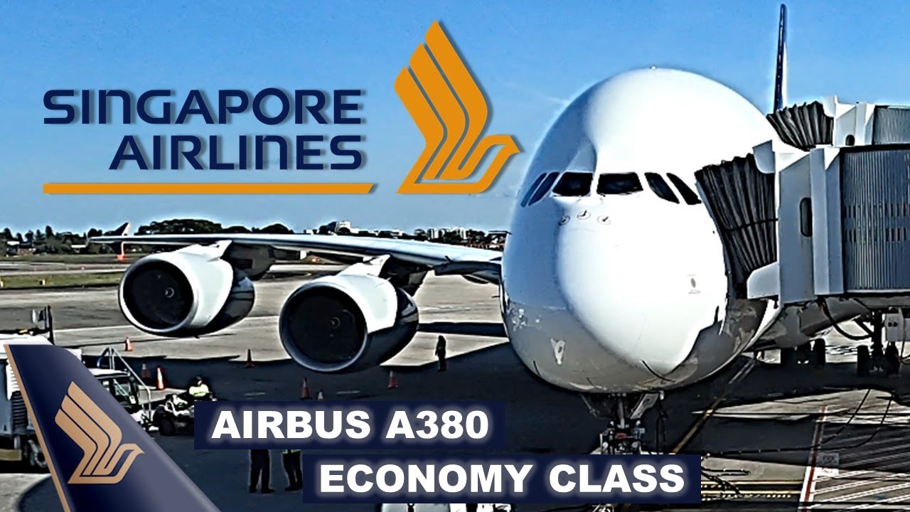 SINGAPORE AIRLINES A380 Economy Class【4K Trip Report SYD-SIN】World's Best Airline?