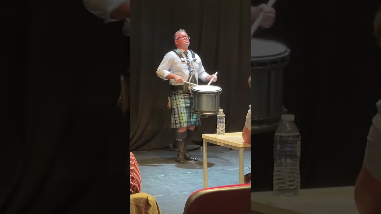 Steven McWhirter - British Solo Drumming Championships 2025 